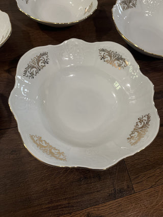 Vintage Thun Bernadotte 5 Pc Graduating Size Bowls RCD