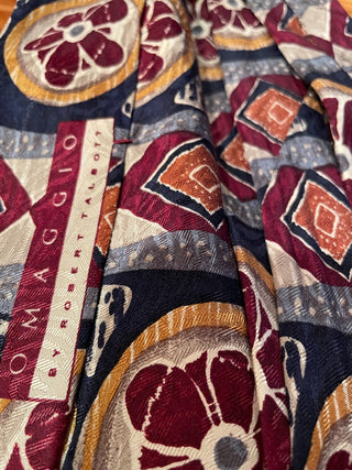 VNTG Omaggio Floral 100% Silk Tie-MTS|113755