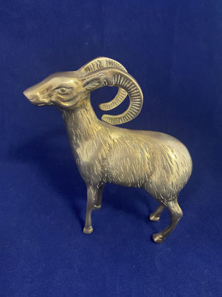 Solid Brass vintage Ram figurine rcd|75355