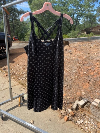 Nine Britton A-line, lightweight, crisscross back dress Size 2X MTS