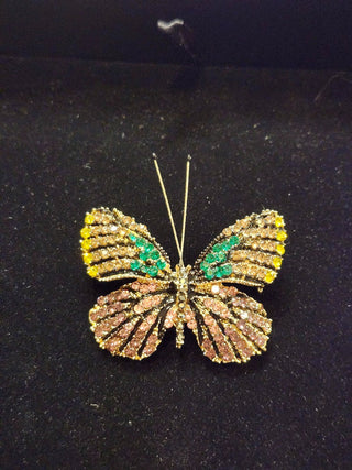 Blingy butterfly broach r c d