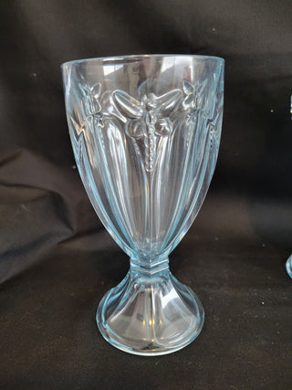 Lenox Meadow Blue Dragonfly Crystal Goblets Set of 4 RCD|103613