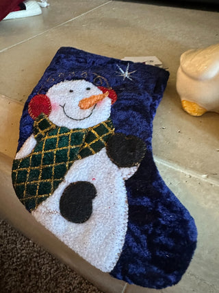 Small (7") Christmas gift Stocking RCD|79051