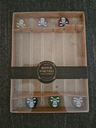 MTS-RM826-Skull Stir Sticks