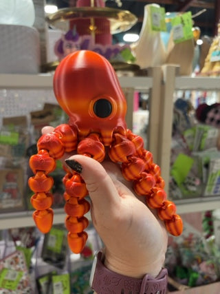 Giant Wiggly Octopus MC Orange