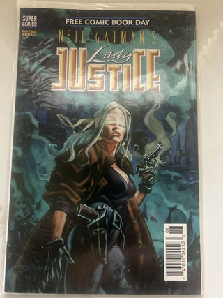 Lady Justice #1  Super Genius FCBD 2015 Free Comic Book Day-RSV