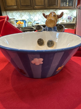 2007 Moose 7” Bowl Harry & David-KL RCD