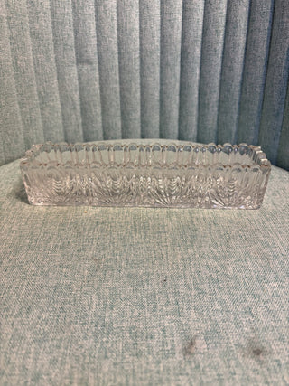 Rectangular Glass Cracker Tray - MTS