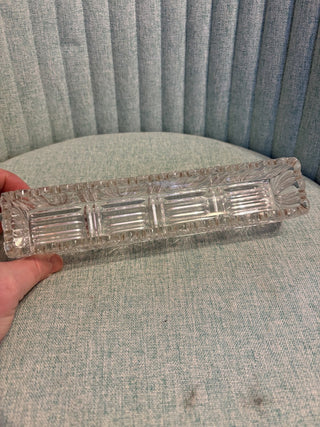Rectangular Glass Cracker Tray - MTS