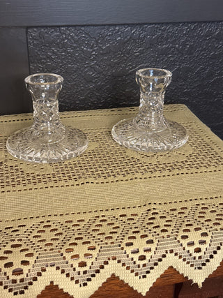 Vintage Waterford Lismore Candlesticks set of 2-RCD