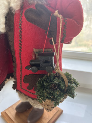 Lynn Haney Bear Creek Lodge Santa 1998 Style 2108-RSV|122136