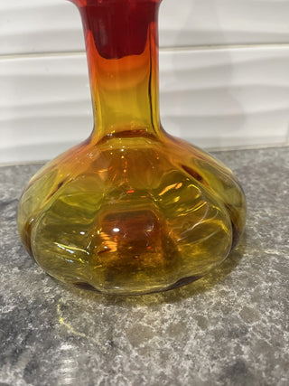 Stunning MCM Amberina Handblown Decanter RSV|66499
