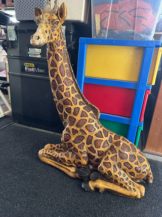 Giraffe Cement Figure 30inch  MTS|83790