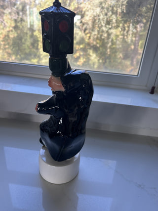 Ceramic Drunk Man / Traffic Light " How Dry I am" Empty , Musical Decanter-RSV|122205