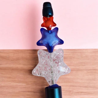 Beaded Refillable Pen Stars and Stripes RSV|83893