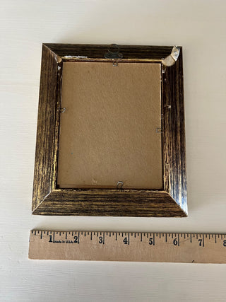 Vintage green velvet frame art RSV|96990