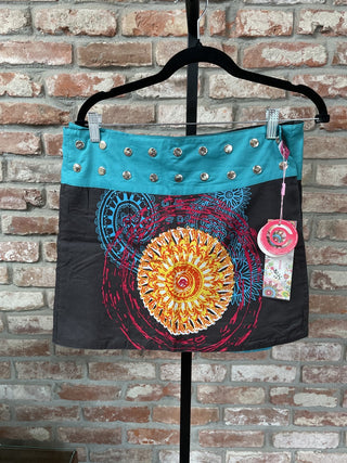 Cotton Du Monde Reversible Skirt Free Size RSV|88716