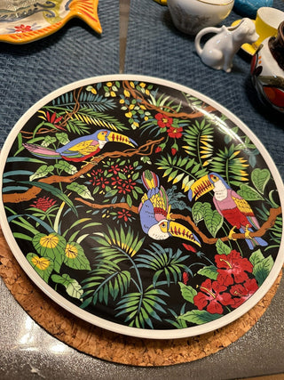 Toucan Macaw SDZ Plate MTS