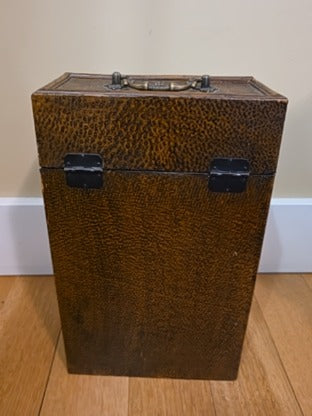 RF Wooden Faux Book Wine Box