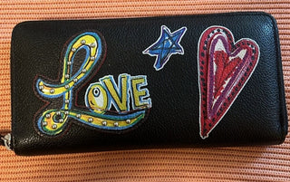 Brighton Fashionista Zip around wallet colorful embroidery #62 VV MTS|104468