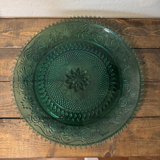 Vintage Indiana Tiara Sandwich Glass Platter RCD|130313