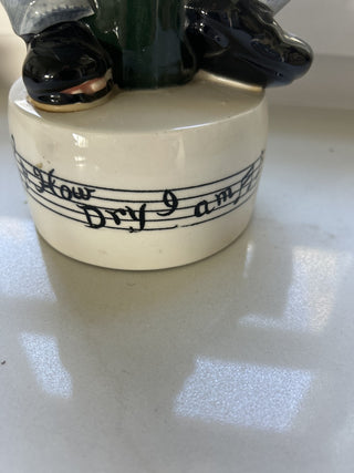 Ceramic Drunk Man / Traffic Light " How Dry I am" Empty , Musical Decanter-RSV|122210