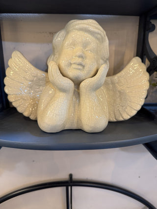 LL -Porcelain Cherub Head-RCD