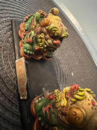 Dragon Pair Dancing Lions  MTS|91255