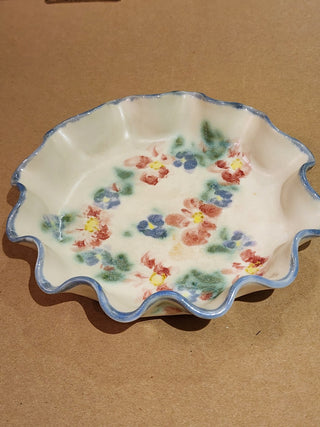 1990 Clouds Folsom Ruffled Bowl RSV|67404