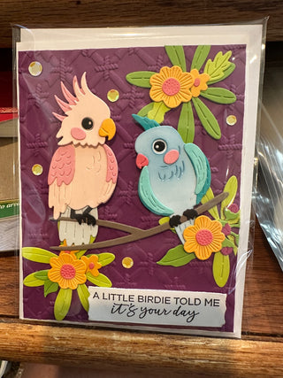 Birthday - "A Little Birdie told me...." mh RCD|90833