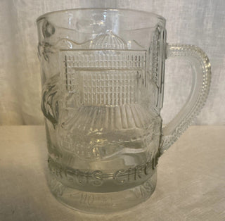 Rare Circus Circus Las Vegas Casino theme park hotel large glass stein 32 oz #47 VV MTS|101992