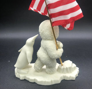 Snowbabies "It's a Grand Old Flag" original box #62 MTS VV|95106