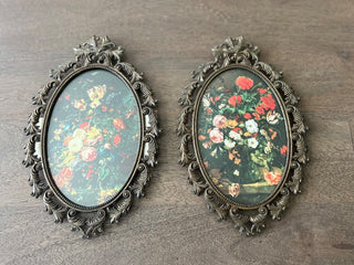 Set of 2 Vintage Italian ornate frames|55568