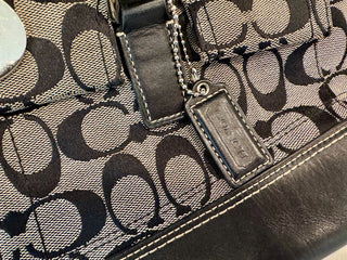 COACH HAMPTON PURSE BLACK|110498