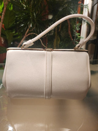 1960s Purse White Vinyl|78183
