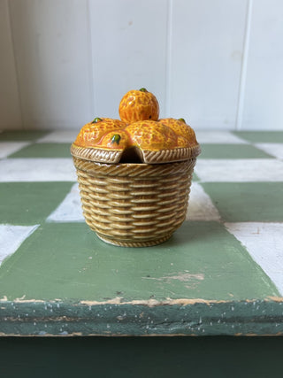 MCM VTG Japanese Marmalade jam jar F&M|91769