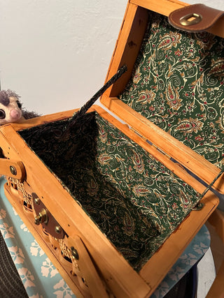 Basket Picnic Lined, Hasp MTS|118504