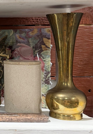 Vintage Brass Vase (LZD - RSV)