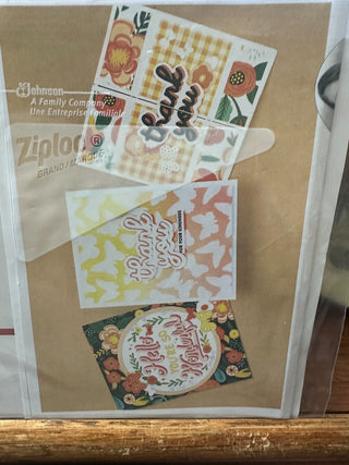 Scrapbook.com Die set - "Thank You" (22 piece) w/instructions RCD|103725