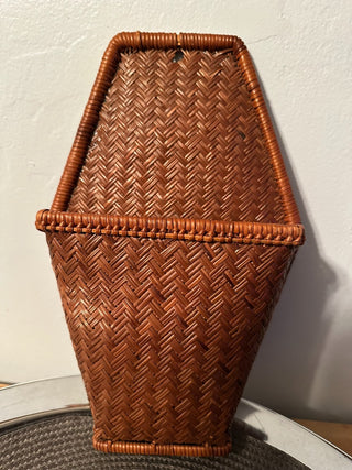 Basket Wall Pocket Wicker MTS|131283