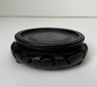 Carved wood Chinese display stand-small RSV