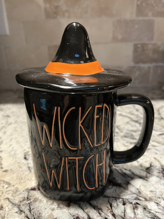 Rae Dunn Wicked Witch Lidded Coffee Cup RCD|112877