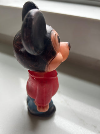 Vintage, circa 1960's, Mikey Mouse Plastic Figure-RSV
