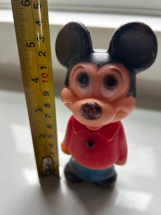 Vintage, circa 1960's, Mikey Mouse Plastic Figure-RSV
