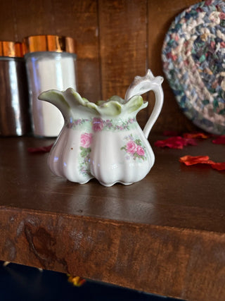 Small Vintage Rose Pitcher
