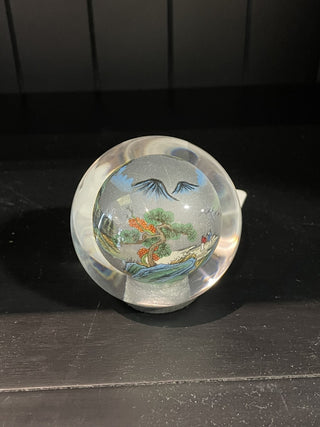 Inside Painted Paperweight - Asian RSV|82697