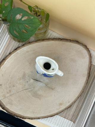 Vintage blue bird small pitcher RSV