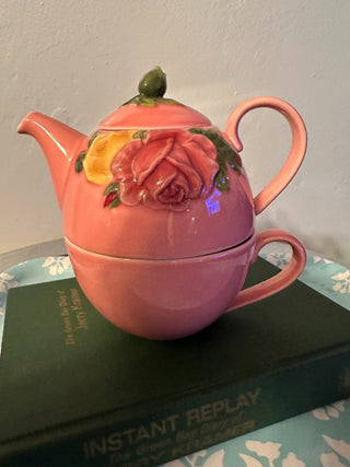 Teapot for one Pink Rose MTS|115357