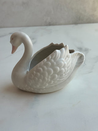 VIntage Fitz and Floyd Swan Candleholder|96502