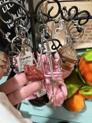 Anatomical Heart Keychain RCD